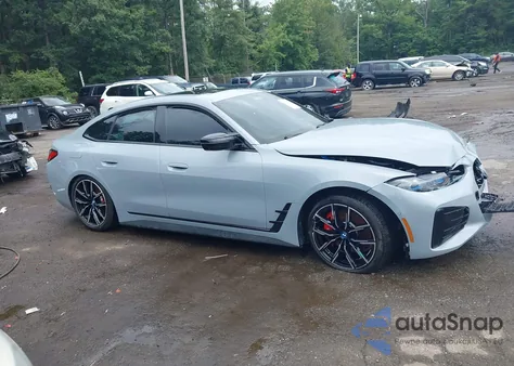 2023 BMW I4 M50 из США, поврежденный, VIN WBY33AW0XPFP05542